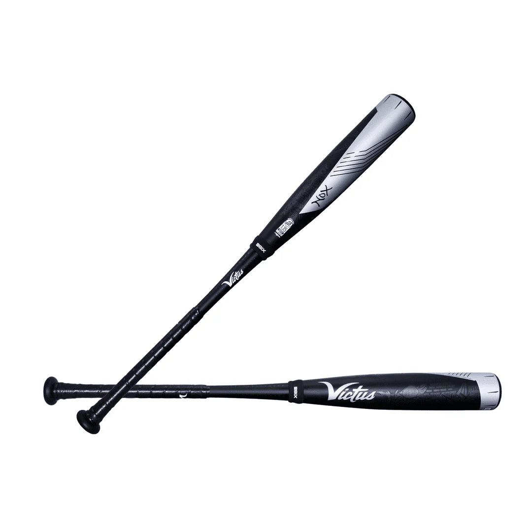 Two Piece Hybrid USSSA Baseball Bat -8 28/20oz Black Silver X786995