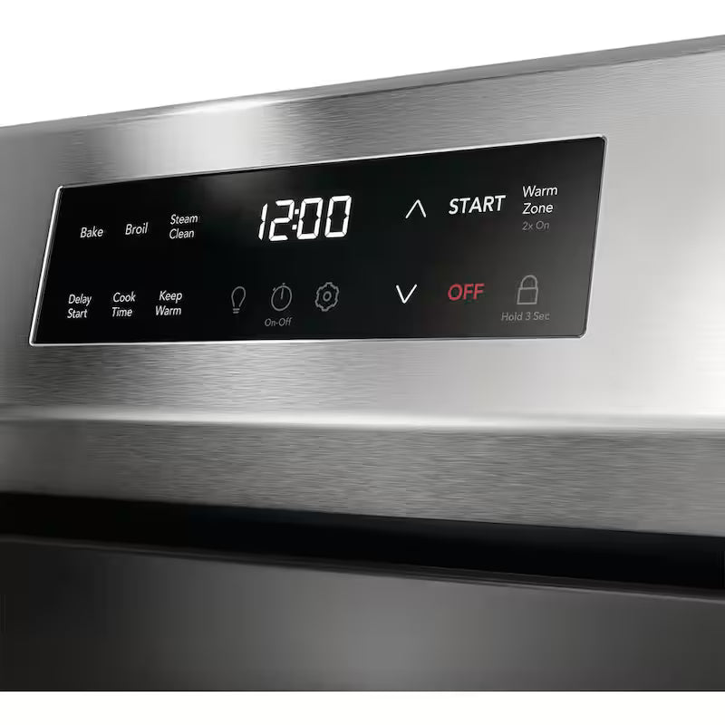 5 Element Freestanding Electric Range in Stainless Steel K418309