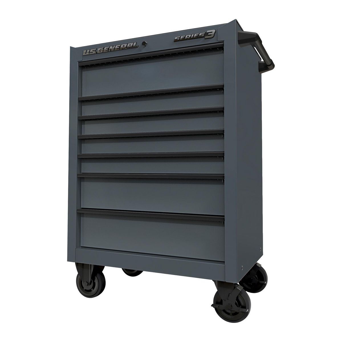 27 in. x 22 in. Black Roll Cab U3993