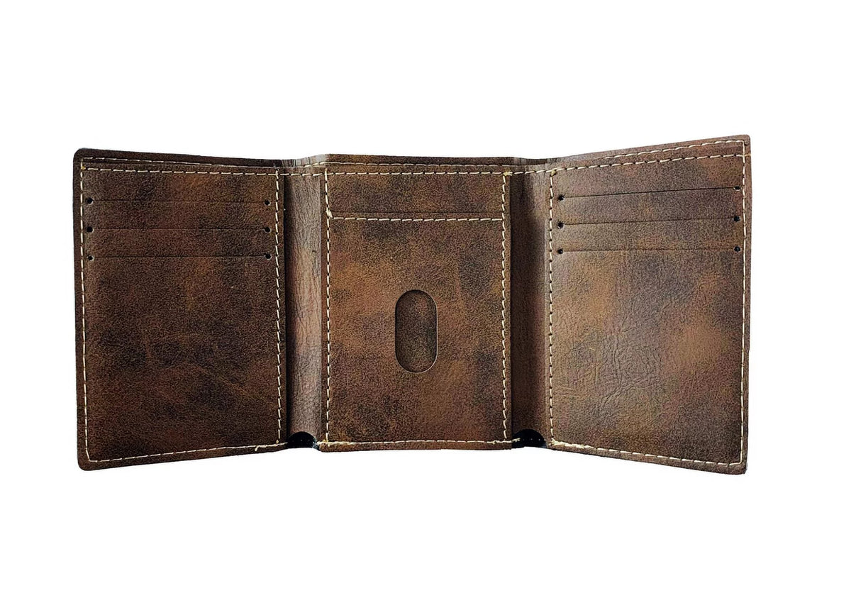 Rustic Leather Wallet T227390