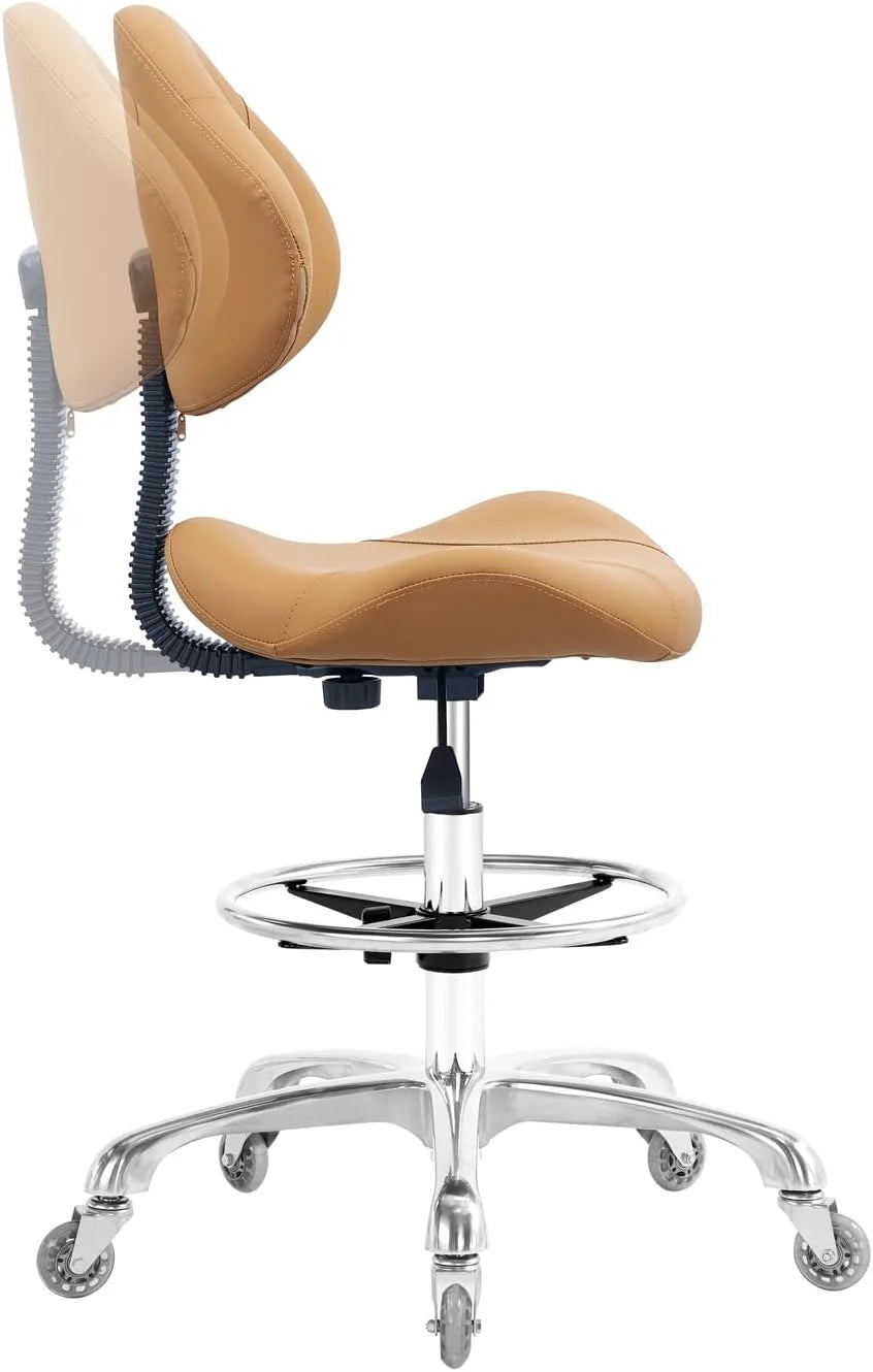 Adjustable Heavy Duty Rolling Swivel Drafting Chair M203394