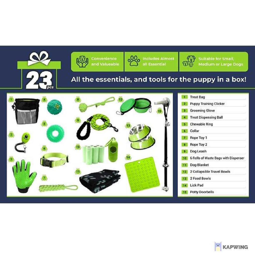 Puppy Starter Kit Dog Toys Dog Bed Blankets Grooming Tool S150