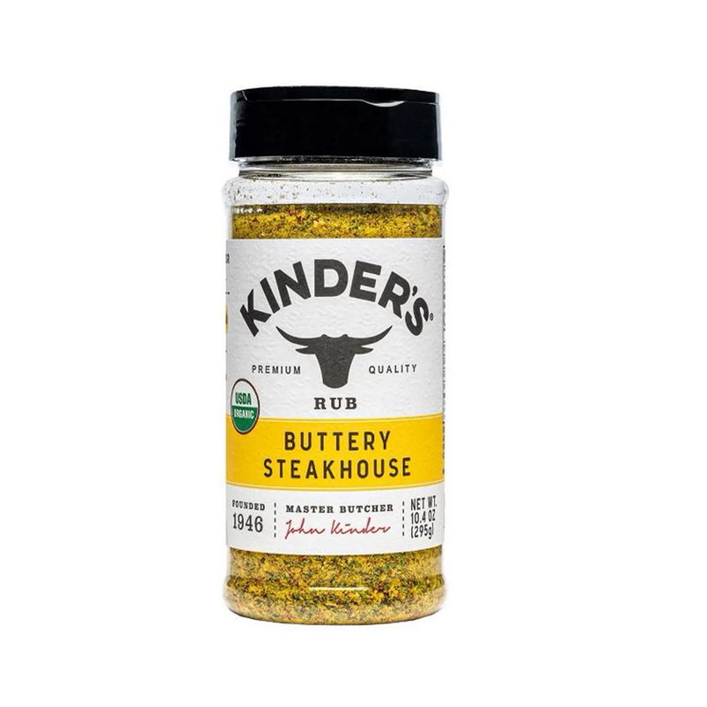 Organic Buttery Steakhouse Seasoning 10.4 oz 2 Pack Y222