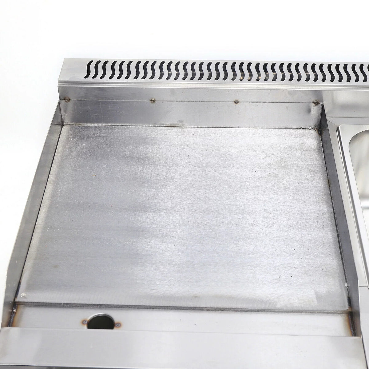 Commercial Gas Griddle Flat Top Grill Deep Fryer Combo A56111