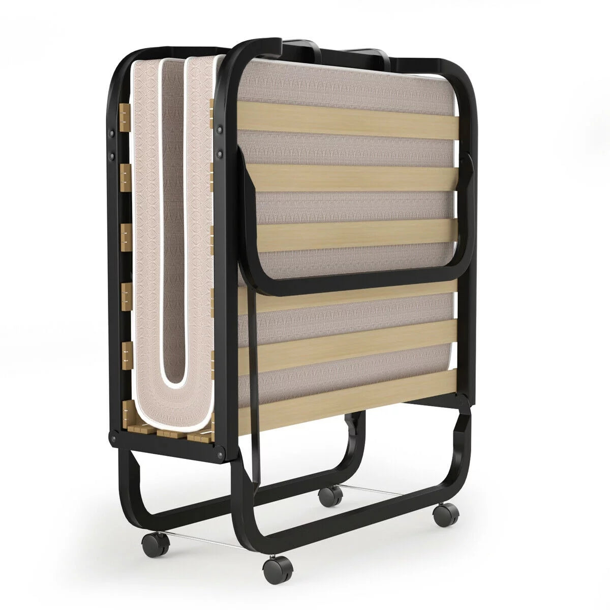 Folding Bed with Memory Foam Mattress F9902