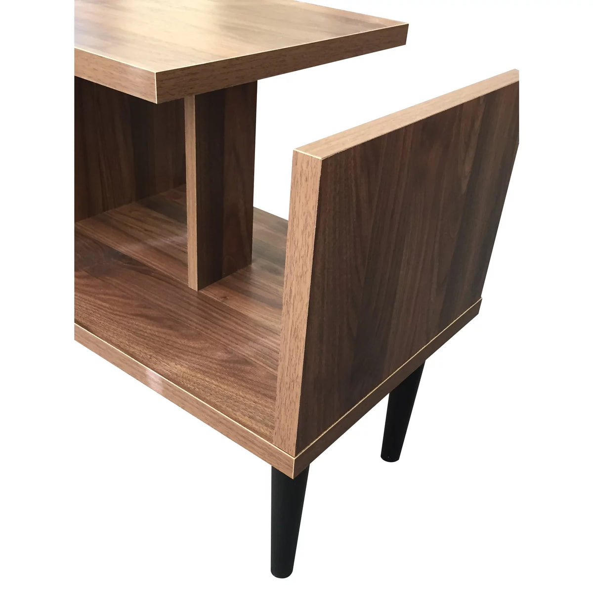 Mid Century Modern Coffee Table with Wood Legs V758311