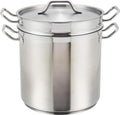 20 Quart Stainless Steamer/Pasta Cooker with Cover P1652