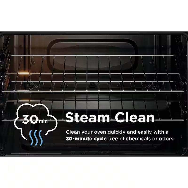 5 Element Freestanding Electric Range in Stainless Steel K418309