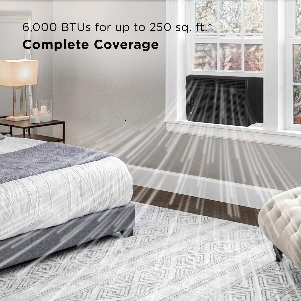 6,000 BTU Window Air Conditioner D6952