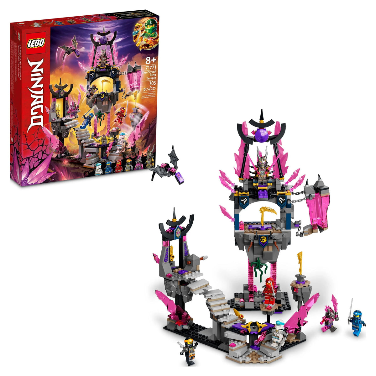 Buildable Ninja Toy Playset with Minifigures E4492