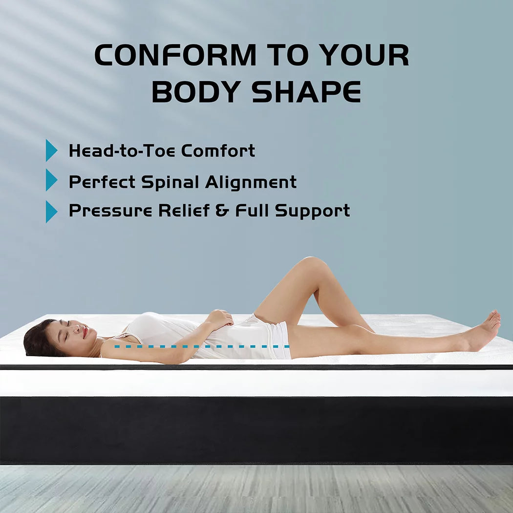 Memory Foam Spring Hybrid Mattress J62160