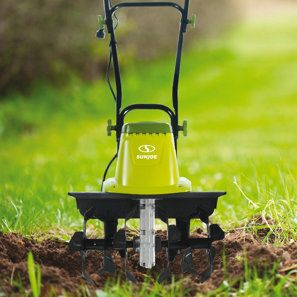 Electric 16-inch Garden Tiller Cultivator D4319