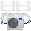 36K BTU 4 Zone Ductless Air Conditioner and Heat Pump H585303