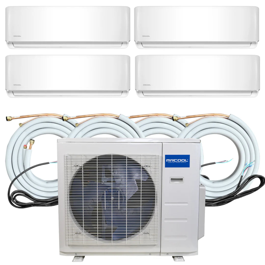 36K BTU 4 Zone Ductless Air Conditioner and Heat Pump H585303