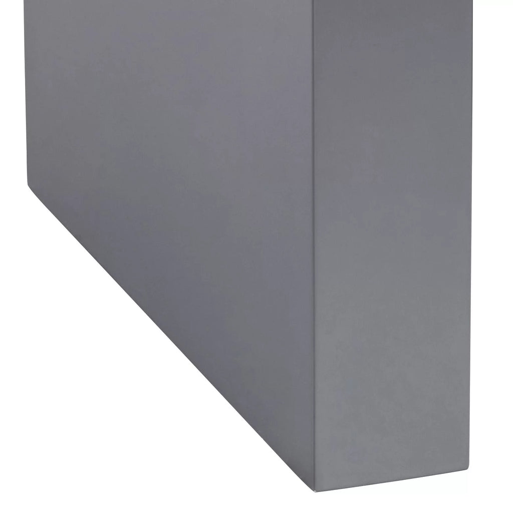 Gloss Gray Wood Rectangular Bar Table 60" x 18" U390
