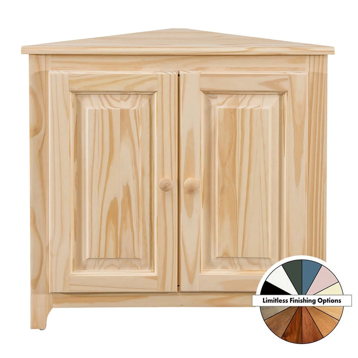 Wood Corner Cabinet C5095