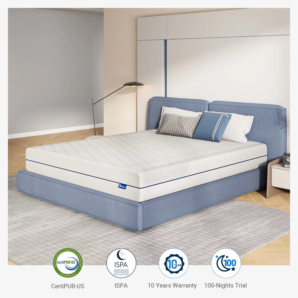 8 inch Gel Memory Foam Twin Size Mattress K696
