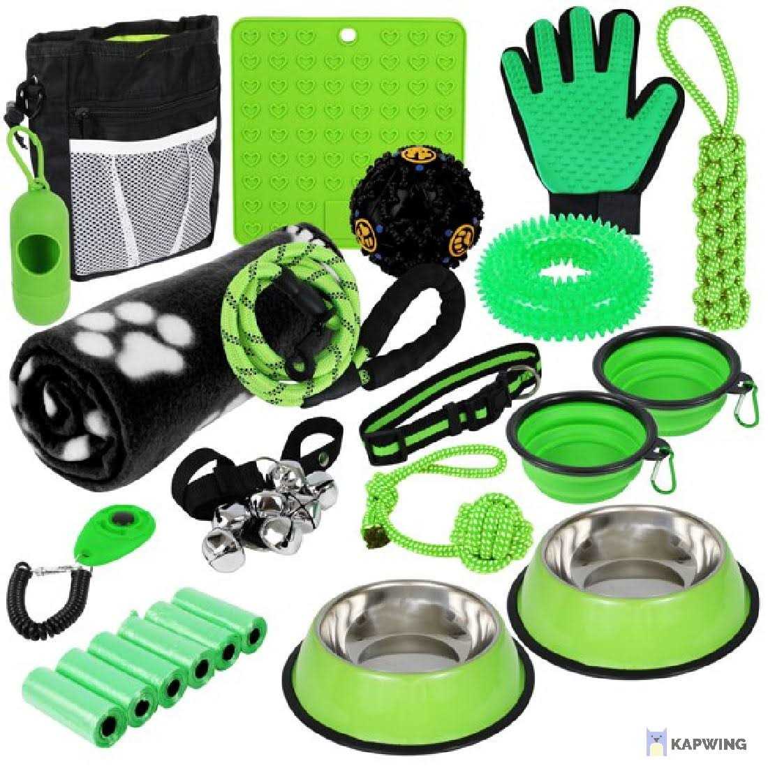 Puppy Starter Kit Dog Toys Dog Bed Blankets Grooming Tool S150