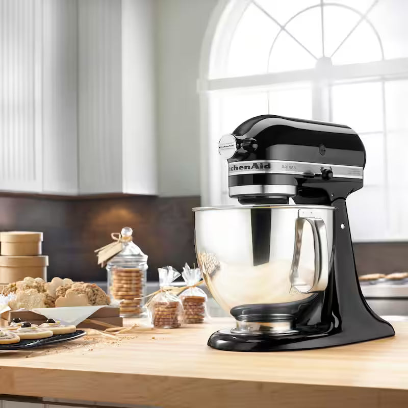 5 Qt. 10-Speed Onyx Black Stand Mixer with Attachments F4627