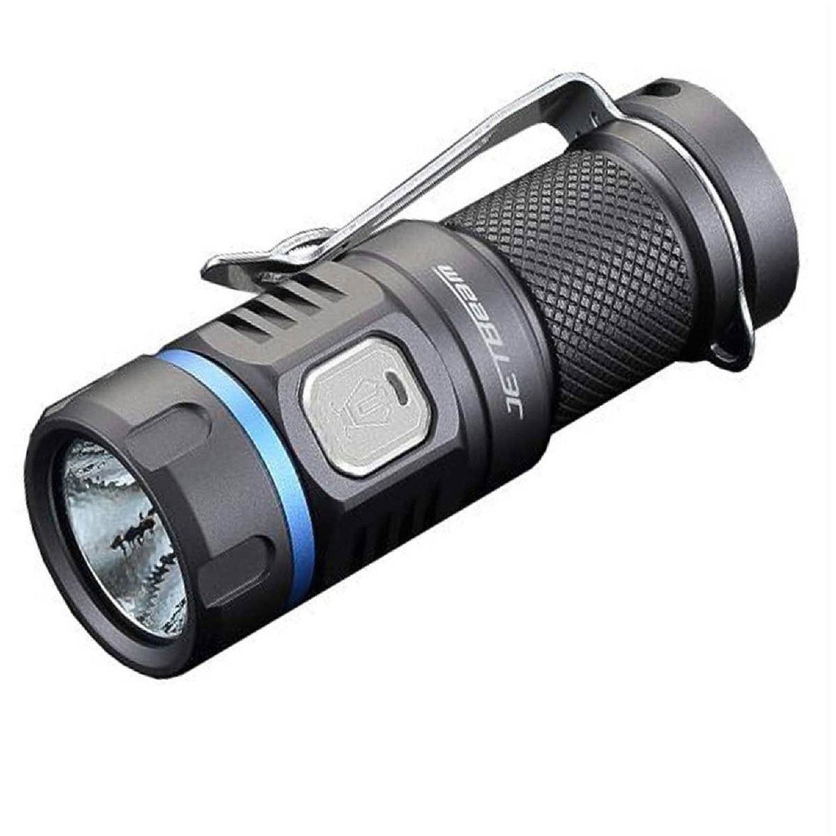 Black Rechargeable EDC Flashlight M934