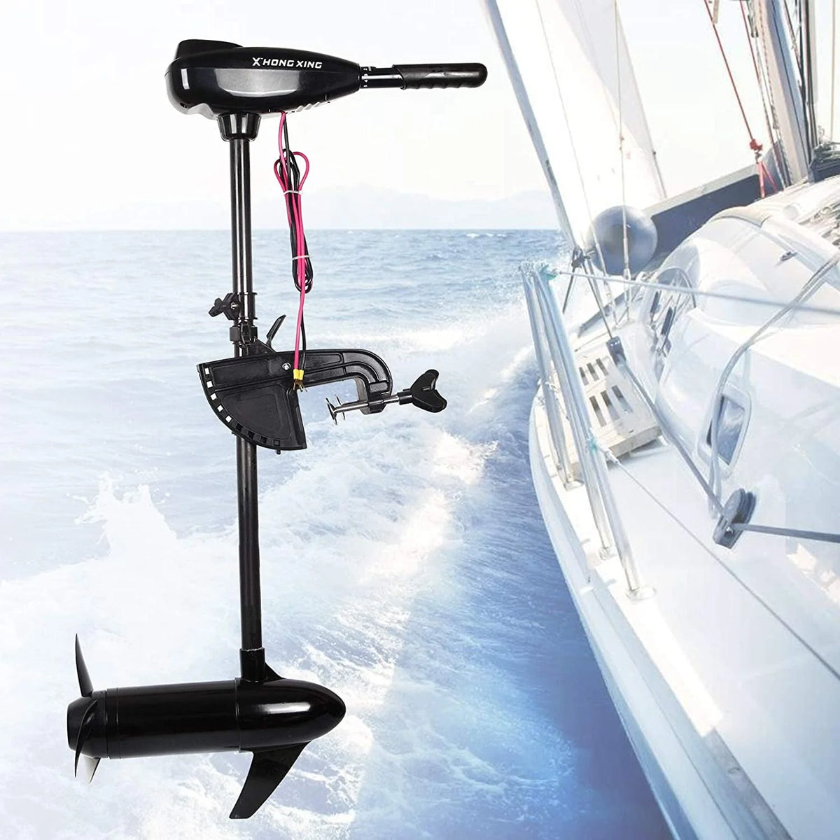 80LBS 12V Electric Trolling Motor G13134
