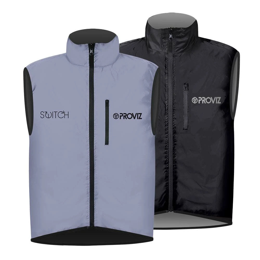 Black Reflective Gilet R4180