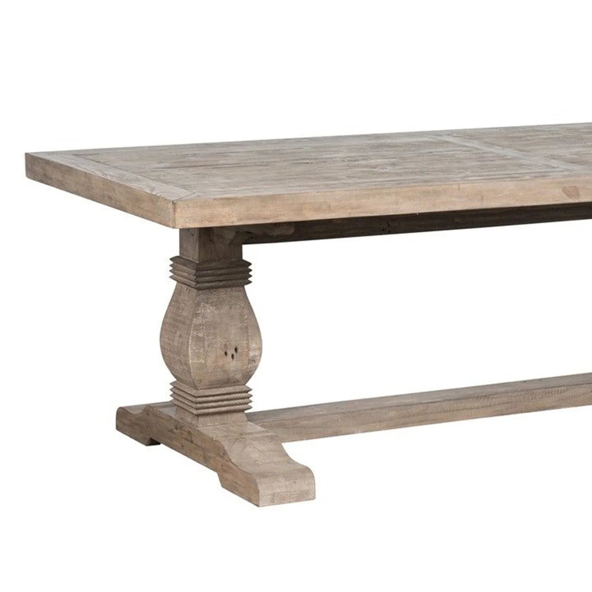 Reclaimed Wood Dining Table with Trestle Base R4076