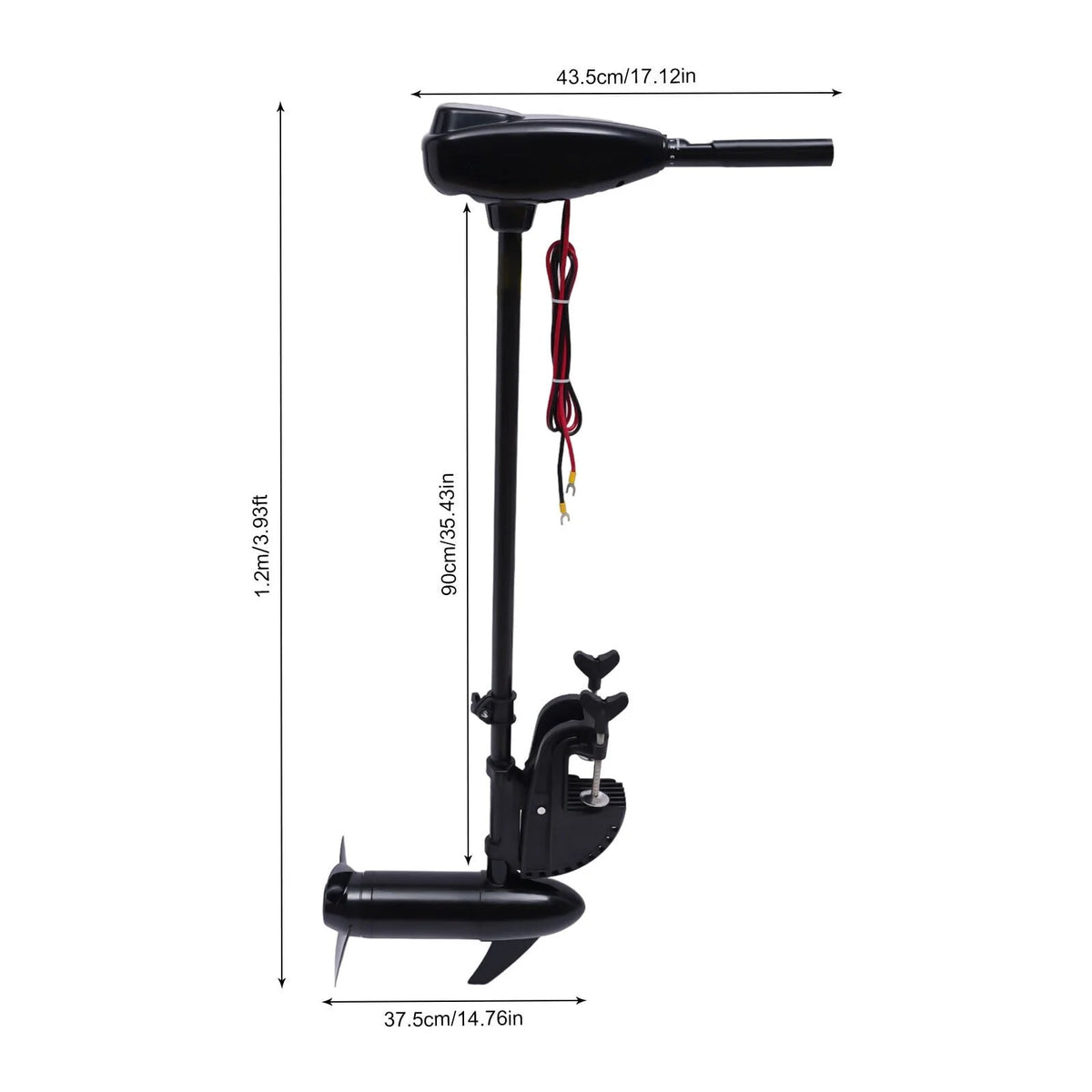 80LBS 12V Electric Trolling Motor G13134