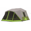 14' x 13.5' 9 Person 2 Room Instant Cabin Tent with Screen Room J93976