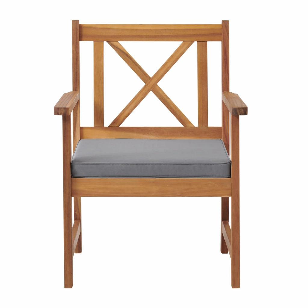 Acacia Wood 4-Piece Outdoor Conversation Set G1022