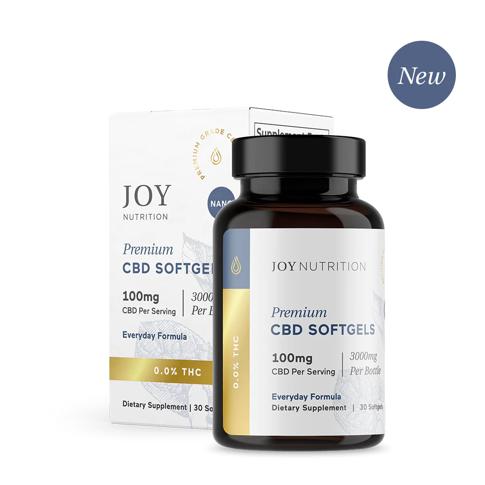 10mg / 25mg / 100mg CBD Softgels D515312