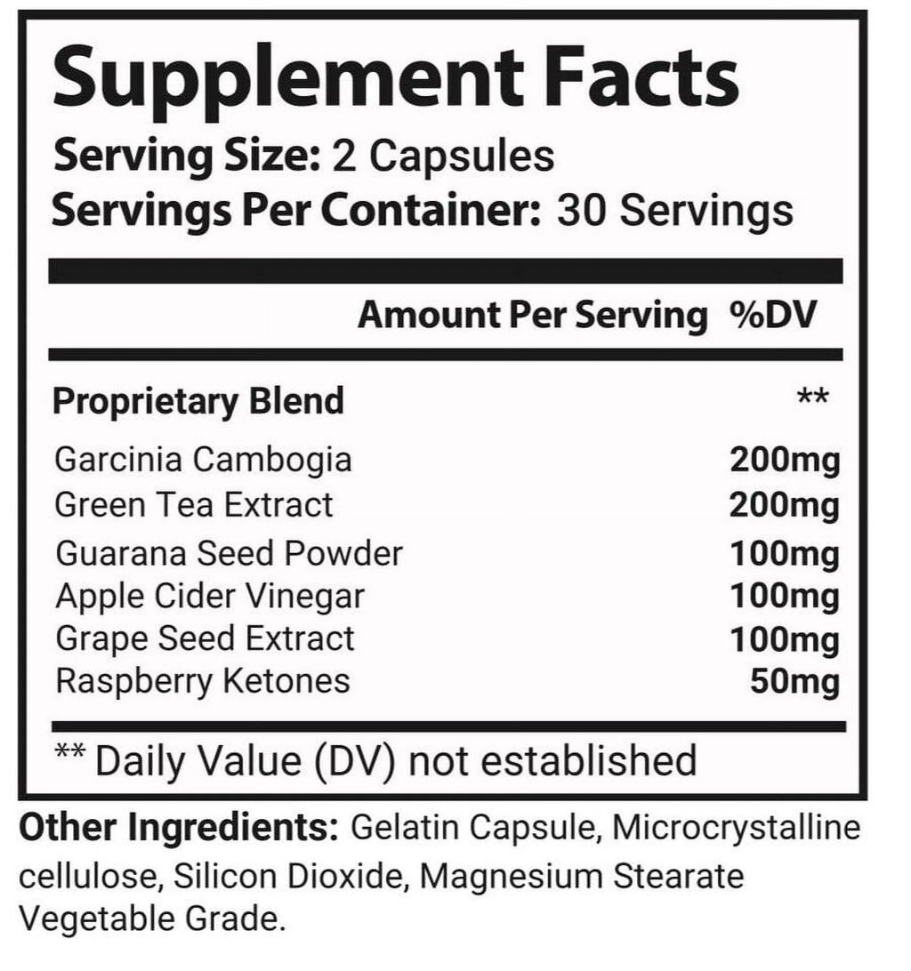 Fat Burner 60 Capsules F27069