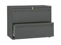 2 Drawer Lockable Filing Cabinet W841