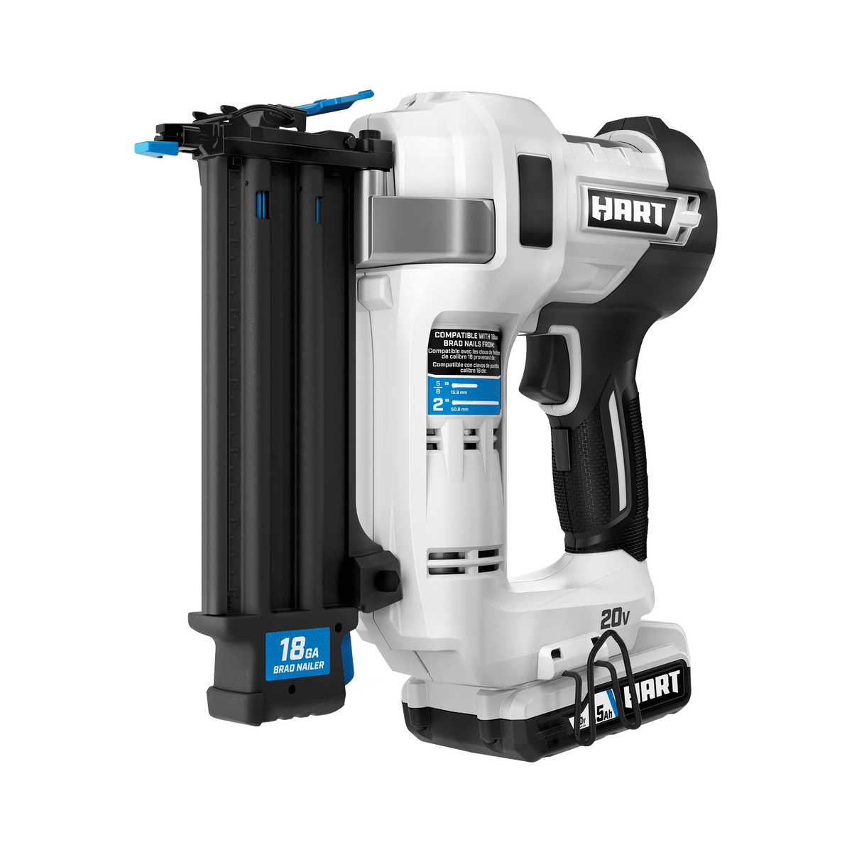 20-Volt 18-Gauge Battery-Powered Brad Nailer Kit P93987