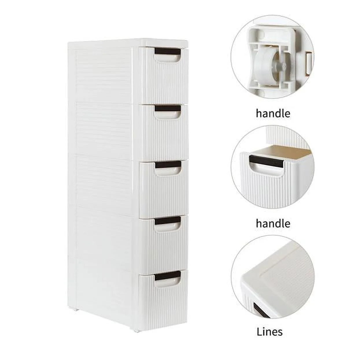 Rolling Cart Organizer with Wheels A351