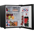 Black 2.7 Cu ft Reversible Single Door Refrigerator W186